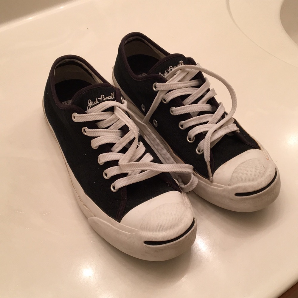 Converse jack Purcell black and white chucks
